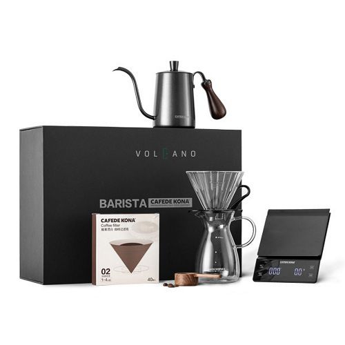 Combo bộ sản phẩm pha cà phê V60 Cafede Kona